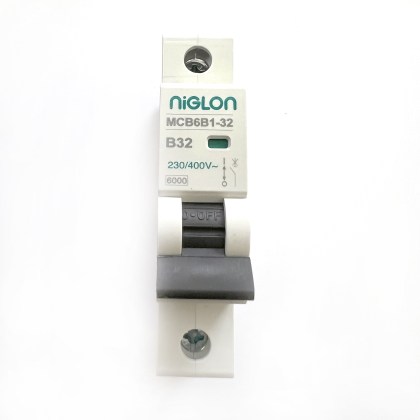 Niglon Protego MCB6B1-32 B32 32A 32 Amp MCB Circuit Breaker Type B